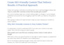 write SEO friendly blog posts and articles for you